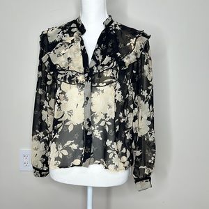 3/$20 Zara floral top Sz S